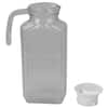 Mr. Coffee 62 fl. oz. Heat Resistant Borosilicate Glass Pitcher with  Strainer Lid 985119442M - The Home Depot