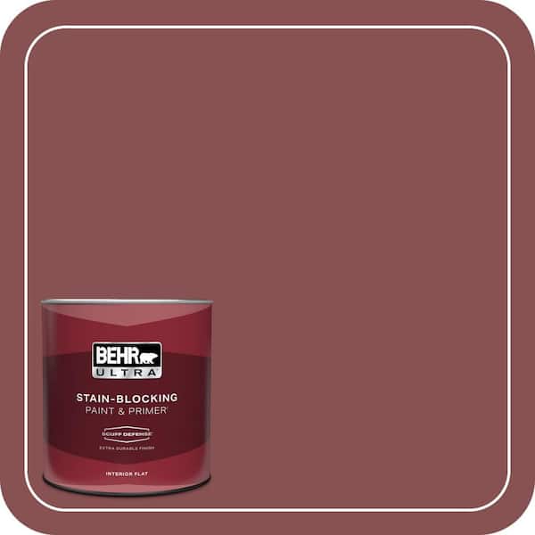 BEHR ULTRA 1 qt. #ECC-59-3 New Roof Extra Durable Flat Interior Paint & Primer