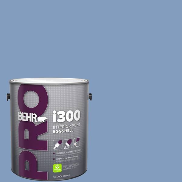 1 gal. #M530-4 Washed Denim Eggshell Interior Paint