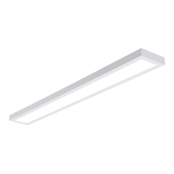 4 ft. x 6 in. Integrated LED Panel Light, Selectable 3000/2400/1800 Lumens and 2700/3000/4000/5000 Sel CCT
