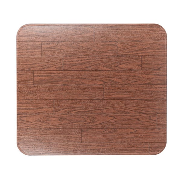Shelter 28 in. x 32 in. Type 2 UL1618 Woodgrain Stove Board