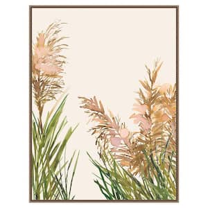 "Fields of Gold I Poster" by Urban Road 1-Piece Floater Frame Giclee Nature Canvas Art Print 42 in. x 32 in.