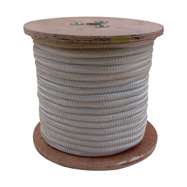 Extreme Max BoatTector Double Braid Nylon Rope - 1/2 in. x 600 ft., White