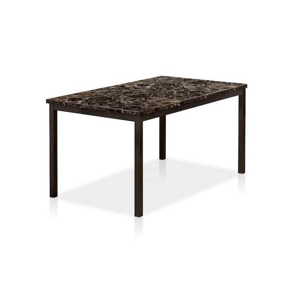 Furniture of America Coiplin Black Dining Table