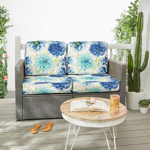 Deep loveseat outdoor cushion sale