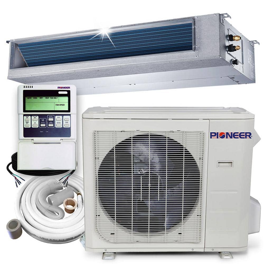 36,000 BTU 3 Ton 16.5 SEER Ceiling Concealed Non Ductless Mini Split Air Conditioner with Heat Pump, 208/230-Volt price history on PriceWatchPro