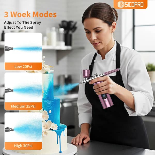 Airbrush Kit, Cordless Airbrush for Nails, Air Brush Kit With Air