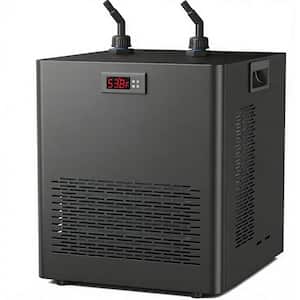 1/2 HP 500L 115V Aquarium Hydroponic Ice Bath Water Chiller Titanium Coil Digital Control 1 Occupancy 1-Jet