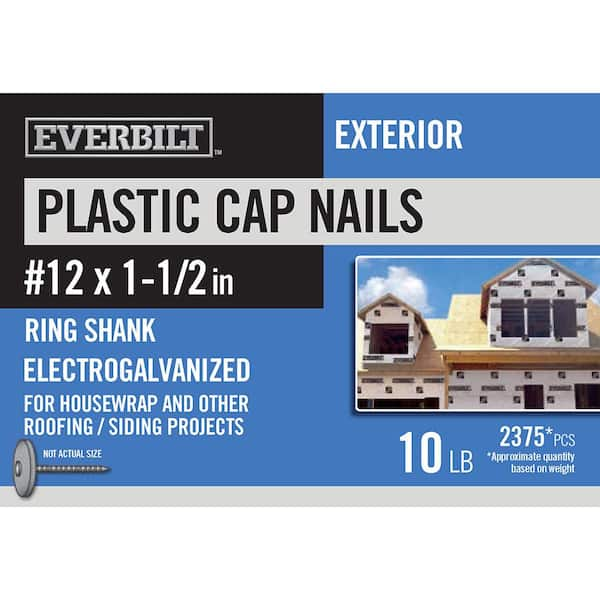 plastic cap roofing nails