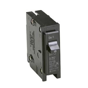 BR 15 Amp 120/240 Volts Single-Pole Circuit Breaker