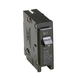 BR 15 Amp 120/240 Volts Single-Pole Circuit Breaker
