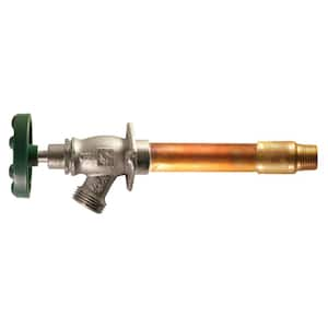 Arrow-Breaker Anti-Siphon Frost Proof 6 in. Sillcock Valve 1/2 in. MIP or 1/2 in. SWT. Quick-Turn. Lead-Free Brass