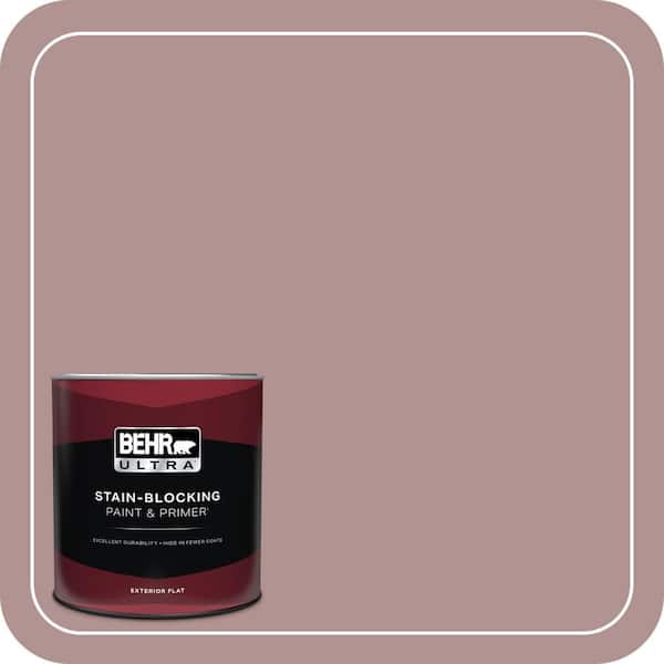BEHR ULTRA 1 qt. #MQ1-46 Antoinette Flat Exterior Paint & Primer