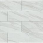 Kolasus White 12 in. x 24 in. Matte Porcelain Floor and Wall Tile (14 Cases/224 sq. ft./Pallet)