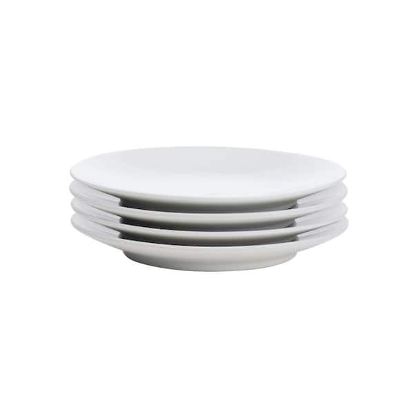 Noritake Colorwave White 6.25 in. (White) Stoneware Mini Plates, (Set of 4)