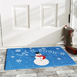 Christmas Door Mat, 20 X 32 Inches,christmas Door Mat Christmas Decorative  Doormat Anti-slip Winter Doormat For Xmas Seasonal Holiday Indoor Outdoor H