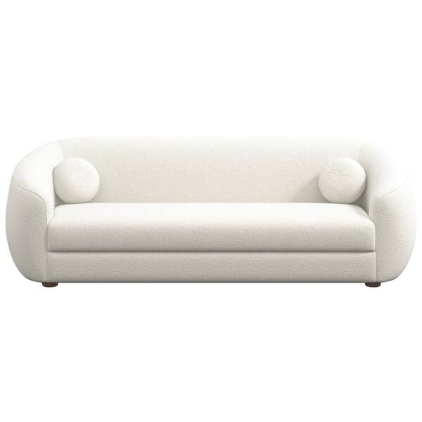 Ashcroft Imports Furniture Co. Nandi 87 in. W Round Arm Modern Luxury