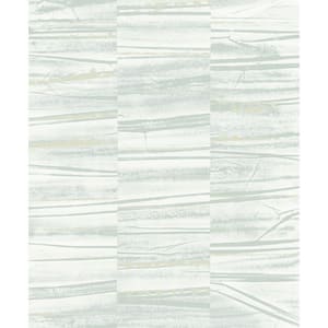 Lithos Sage Geometric Marble Paper Strippable Roll (Covers 57.8 sq. ft.)