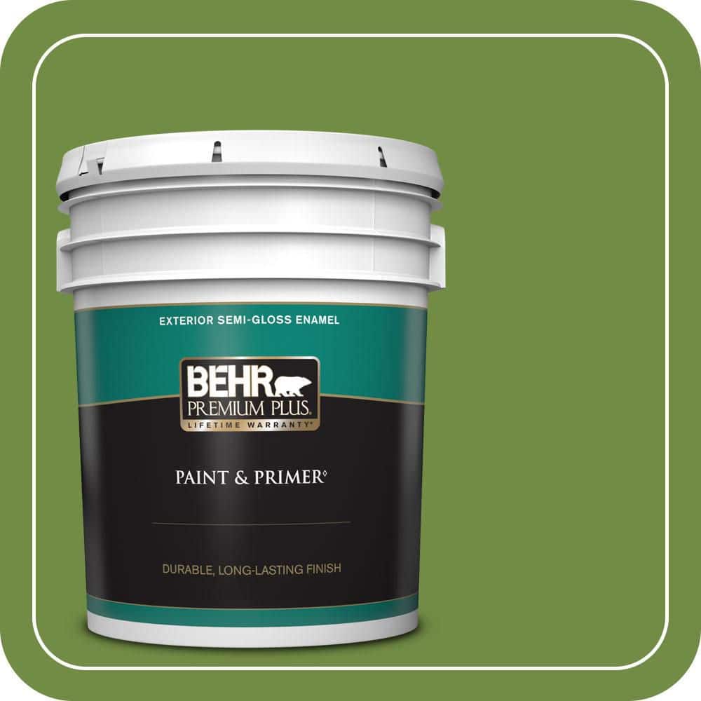 5 gal. #420D-6 Thyme Green Semi-Gloss Enamel Exterior Paint & Primer price history on PriceWatchPro