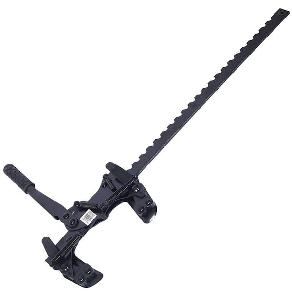 32.7 in. x 15.7 in. x 2 in. Black Multi-Purpose Steel Rugged Fence Stretcher/Splicer