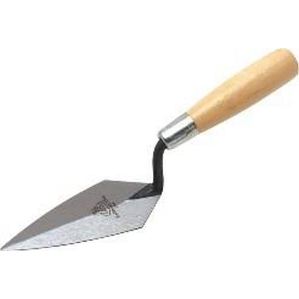 MARSHALLTOWN 9-1/2 in. x 2-1/2 in. Pointing Trowel with Wood Handle