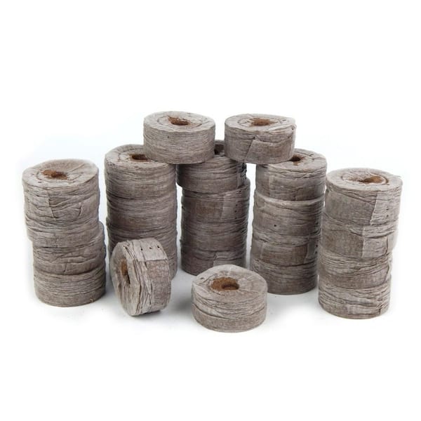 42 x 65 mm PEAT Wilmer Worm's Seed Starting Pellets (24-Pack)