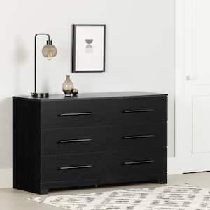 Primo Black Oak 51.25 in. Chest of Drawers
