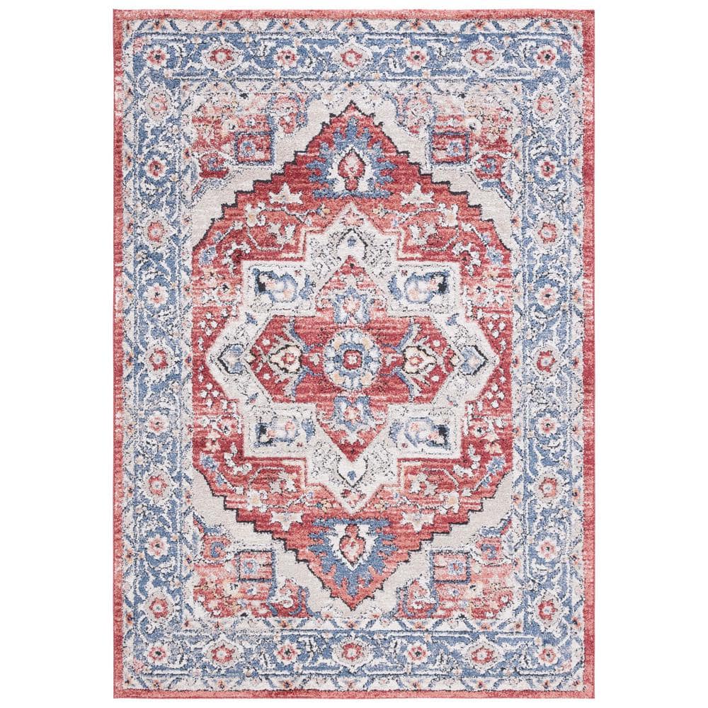 Luna Blue 8 ft. x 10 ft. Distressed Medallion Area Rug price history on PriceWatchPro