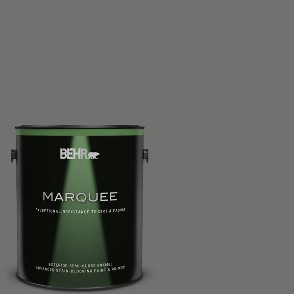 BEHR MARQUEE 1 gal. #MQ2-61 Magnet Semi-Gloss Enamel Exterior Paint & Primer