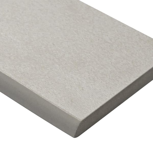 Brighton Gold Bullnose 3 in. x 24 in. Polished Porcelain Wall Tile (20 lin. ft./Case)