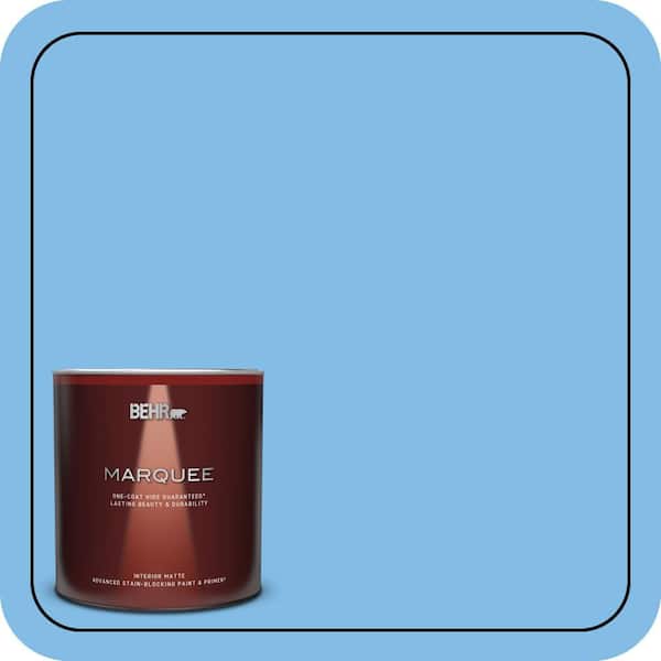 BEHR MARQUEE 1 qt. #MQ4-27 CEst La Vie One-Coat Hide Matte Interior Paint & Primer