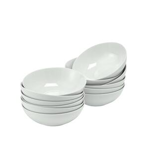 27 oz. Porcelain Organic White Soup Bowl (Set of 12)