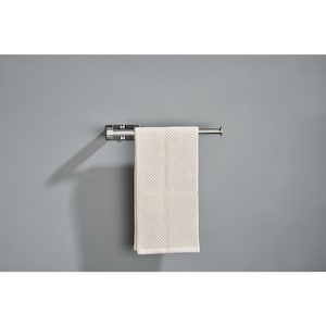 Wall Mount Brushed Nickel Paper Towel Holder H114-Holder-BN - The Home Depot