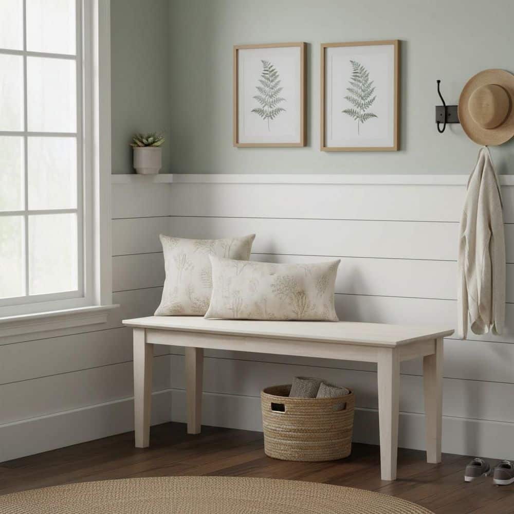 International Concepts Unfinished Bench BE-39 - The Home Depot
