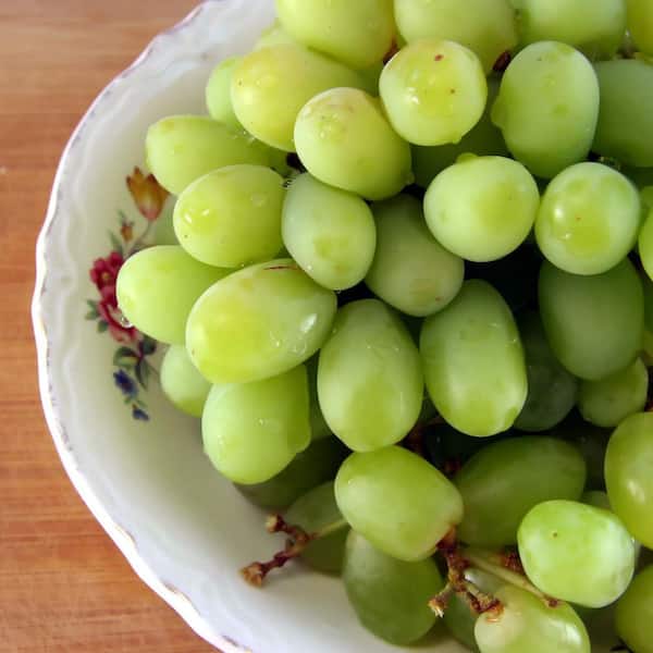 Organic Seedless Green Grapes (Mexico), 1 lb