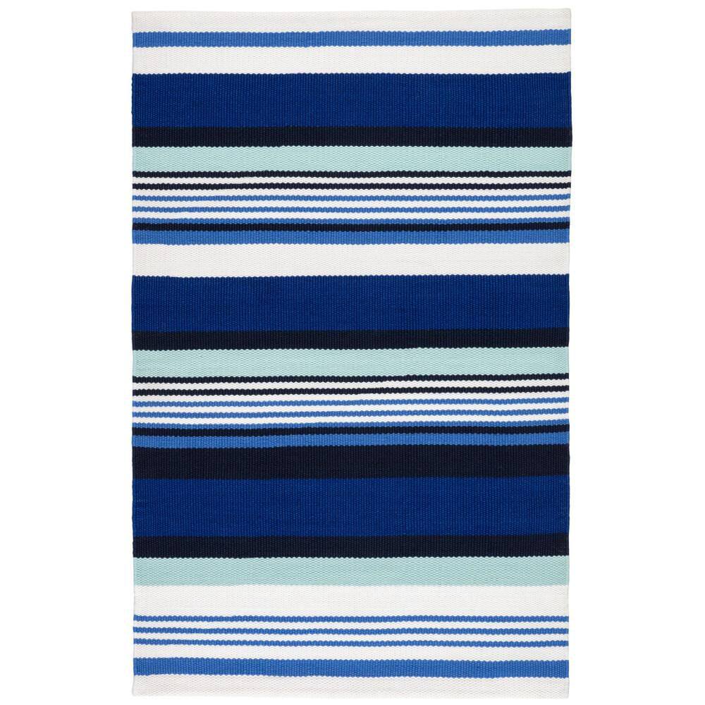 Sunny Stripe Handwoven Blue 2 ft. x 3 ft. Outdoor Area Rug price history on PriceWatchPro