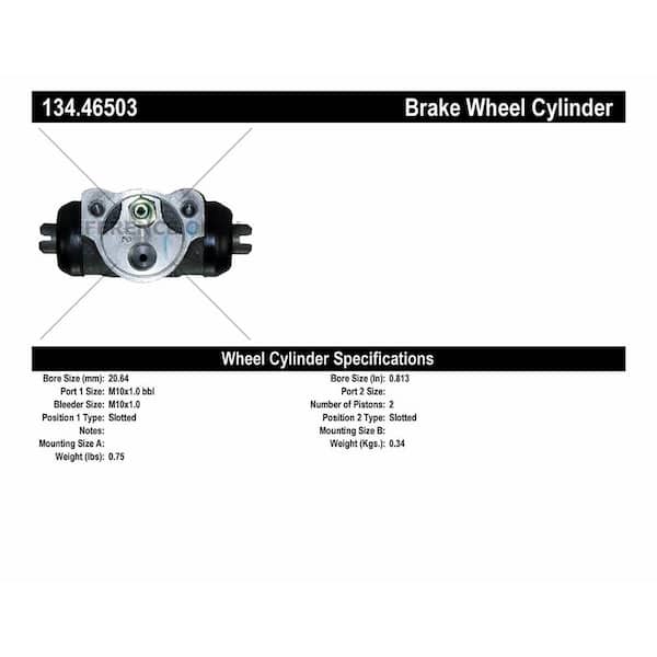 Centric Parts Drum Brake Wheel Cylinder 2003-2004 Mitsubishi Outlander 2.4L