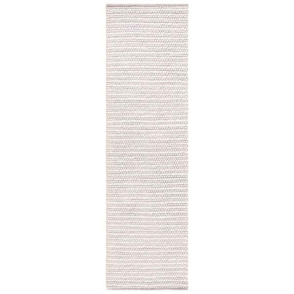 Natura 2 ft. x 13 ft. Ivory/Beige Basket Marle Runner Rug