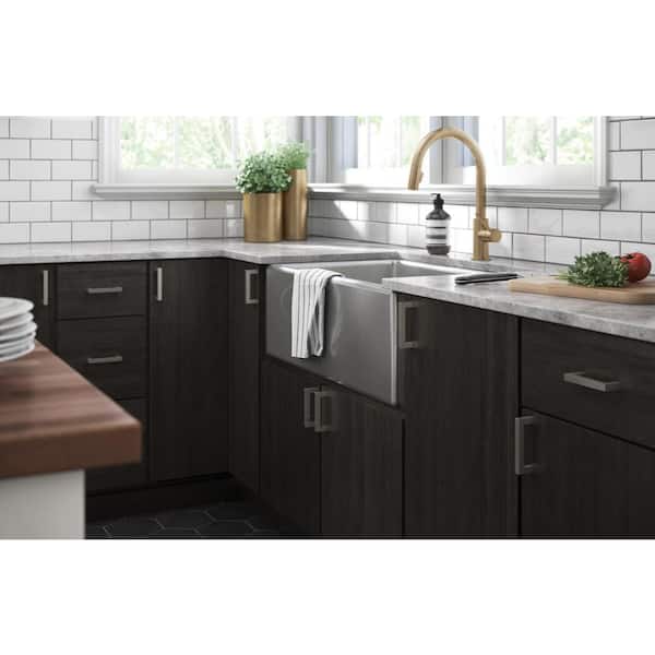 Liberty Modern Square 3-3/4 in. (96 mm) Modern Cabinet Drawer Pull