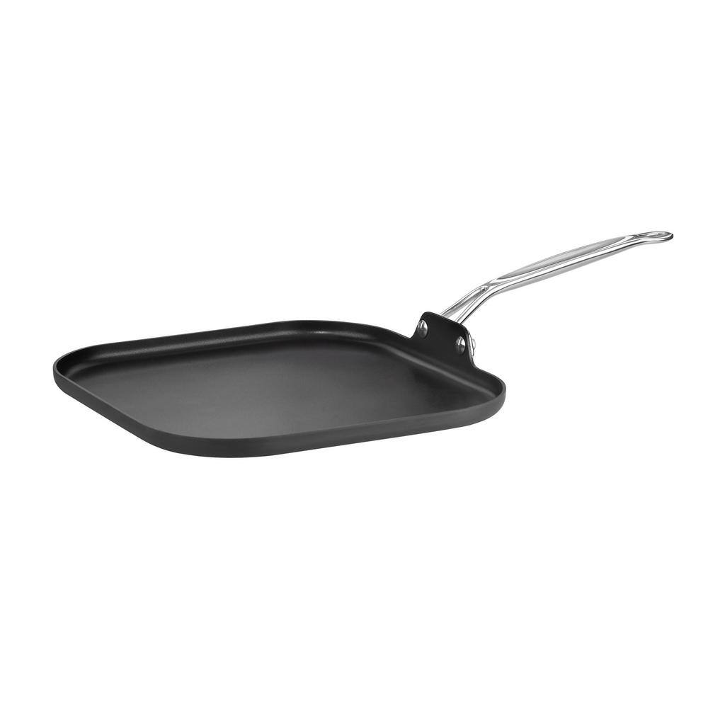Chef's Classic 11 in. Hard Anodized Aluminum Square Griddle