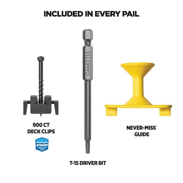 Wedge Stainless Steel Hidden Deck Fastener Clip (900-Count/500 sq. ft.)