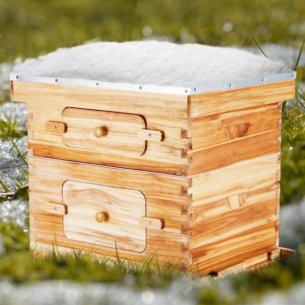 SVOPES 20-Frame Beehive Kit, Cedar Wood Langstroth Bee Boxes