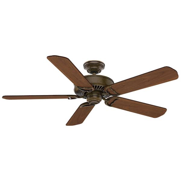 Panama 54 in. Indoor Aged Bronze Ceiling Fan For Bedrooms