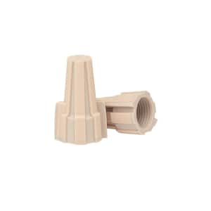 Soft Grip Winged Wire Connector Tan (500-Pack)