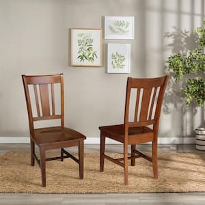 International Concepts Espresso Wood Dining Chair C581-10 - The Home Depot