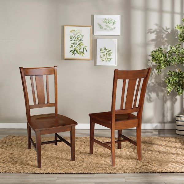 Espresso Wood Dining Chair