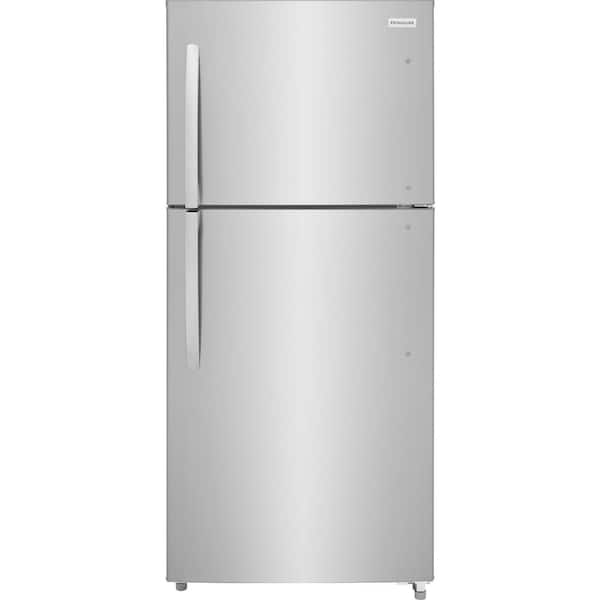 30 in. 22 cu. ft. Standard Depth Garage Ready Top Freezer in Fingerprint-Resistant Stainless Steel Look, Energy Star