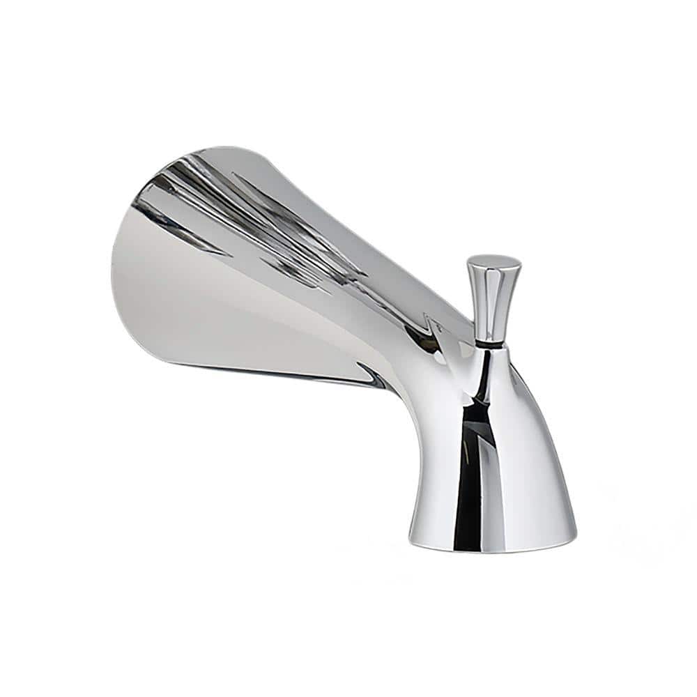 Fluent Slip-on Diverter Tub Spout Only in Polished Chrome