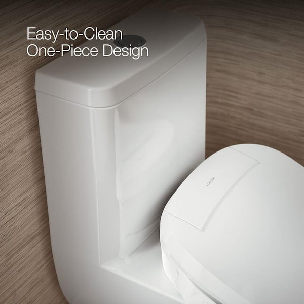 KOHLER Reach Curve 12 in. Rough In 1-Piece 1.28 GPF Dual Flush