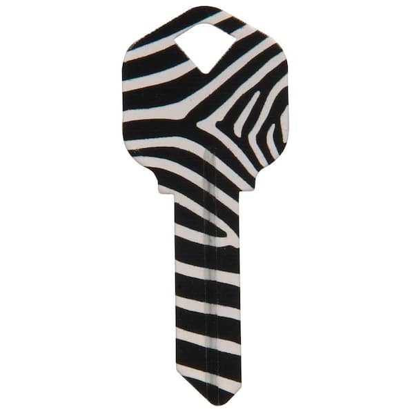 Unbranded #66 Zebra Key Blank